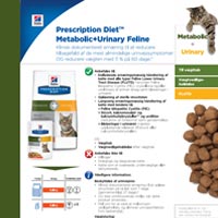 Produktnøgleblad Metabolic + Urinary