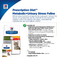 Produktnøgleblad – Metabolic + Urinary Stress