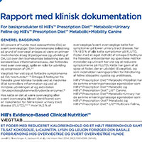 Klinisk Evidensrapport – Metabolic Plus Mobility /Urinary
